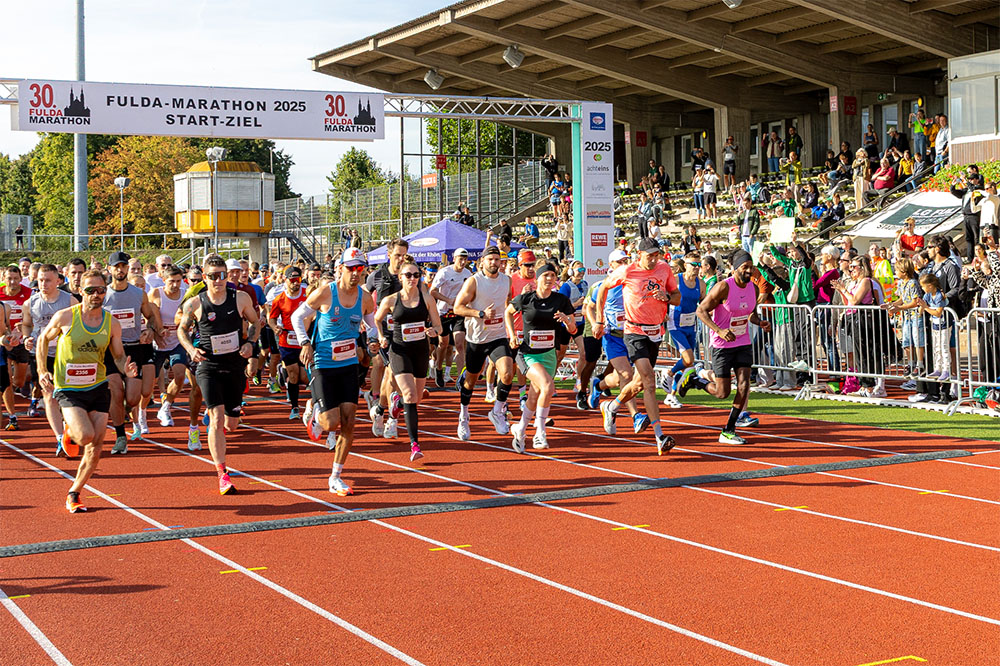 Startschuss für den Fulda Marathon